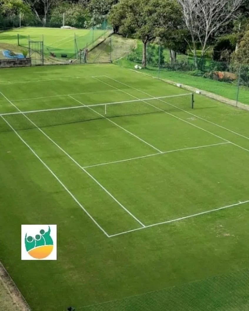 Quadra de tênis de grama : sonho ou problema ?