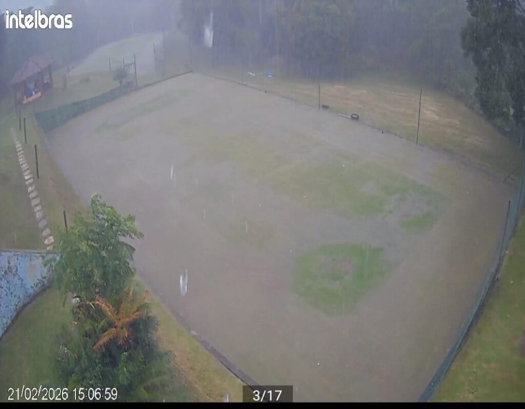 Choveu na quadra de tênis de grama o que fazer imediatamente .