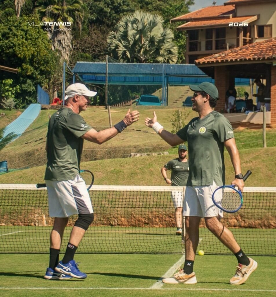 O LEBA tênis na grama é muito mais do que uma quadra de tênis de grama